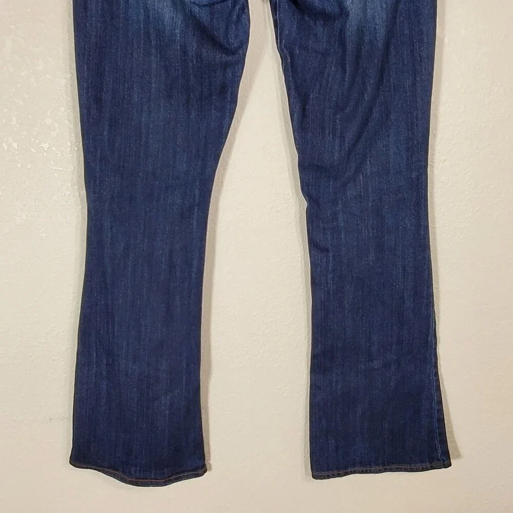 Lucky Brand Sofia Bootcut Jeans Women Size 6/28 Dark Blue Denim Vintage Y2K - Picture 9 of 14